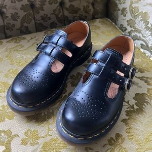 DOC MARTENS 8065 SMOOTH LEATHER MARY JANE SHOES